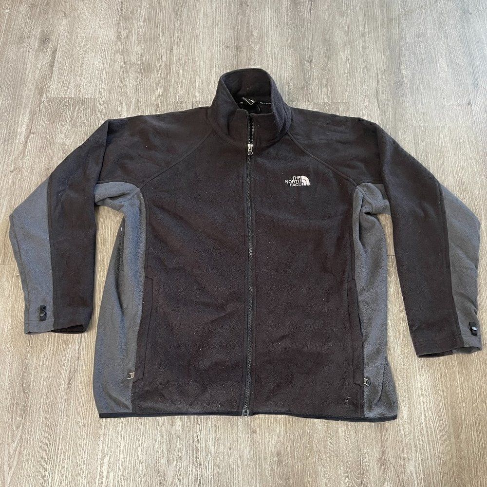 The North Face Women's Black Full Zip Classic Fleece Jacket Size